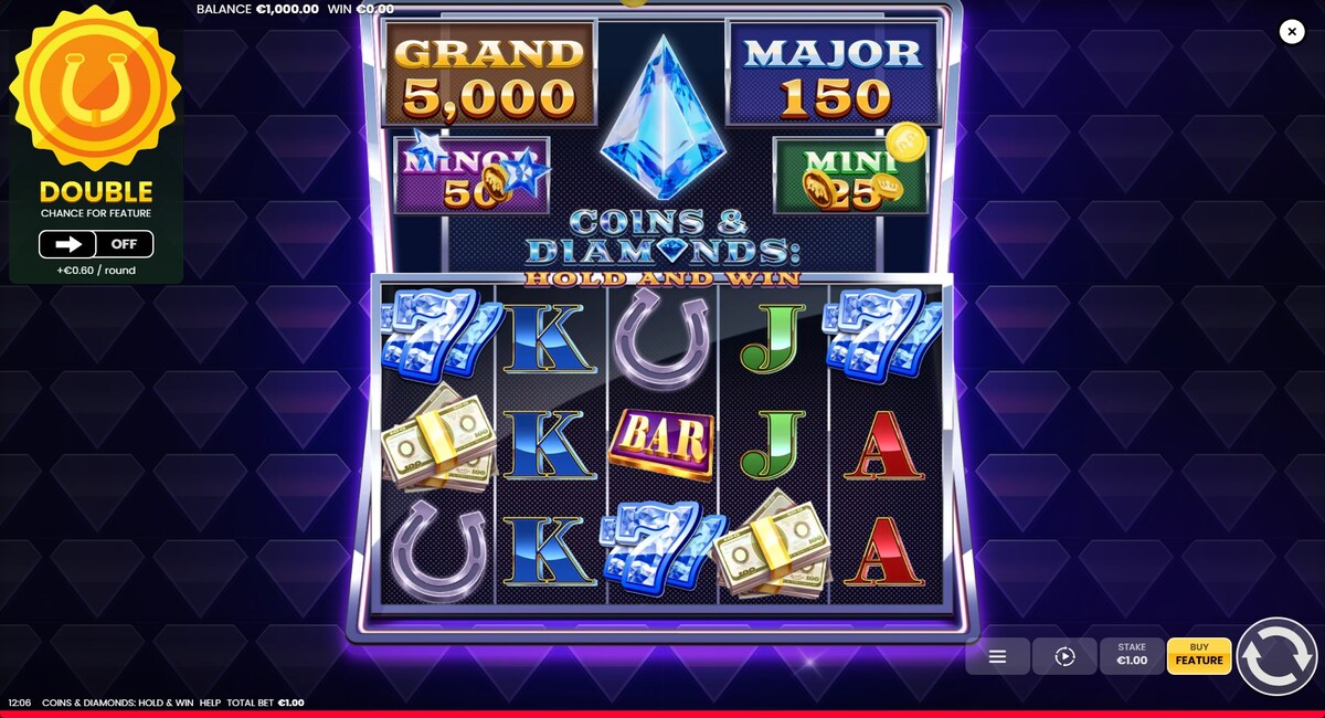 Coins & Diamonds: Hold & Win